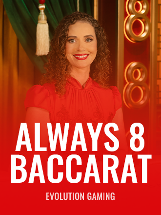 Always 8 Baccarat slot by Evolution Gaming