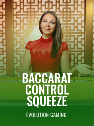 Baccarat Control Squeeze slot by Evolution Gaming