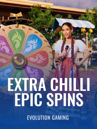 Extra Chilli Epic Spins slot by Evolution Gaming